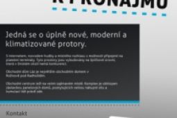 Komerční prostory k pronájmu - Rožnov pod Radhoštěm