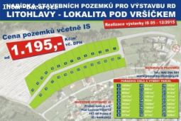 Parcela na RD poblíž Plzně - sleva 500,-Kč/m2 !